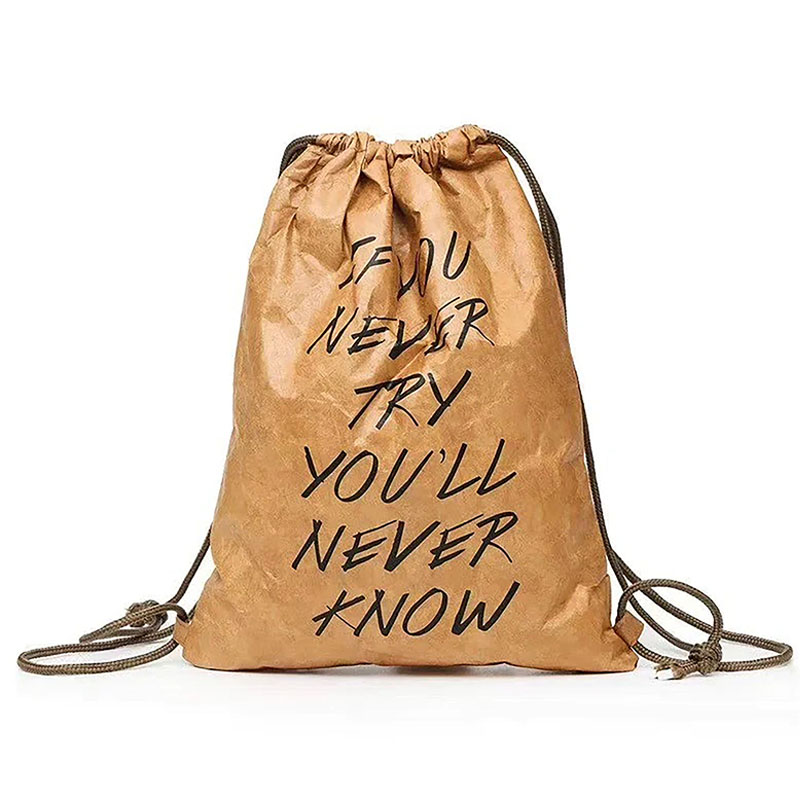 Tyvek-tas met trekkoord