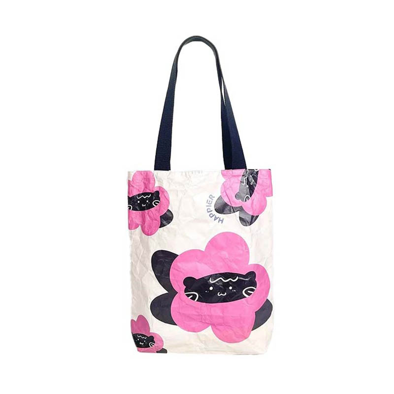 Tyvek Tote -tas met CMYK -afdrukken